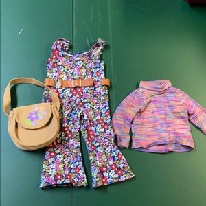 American girl doll full size set